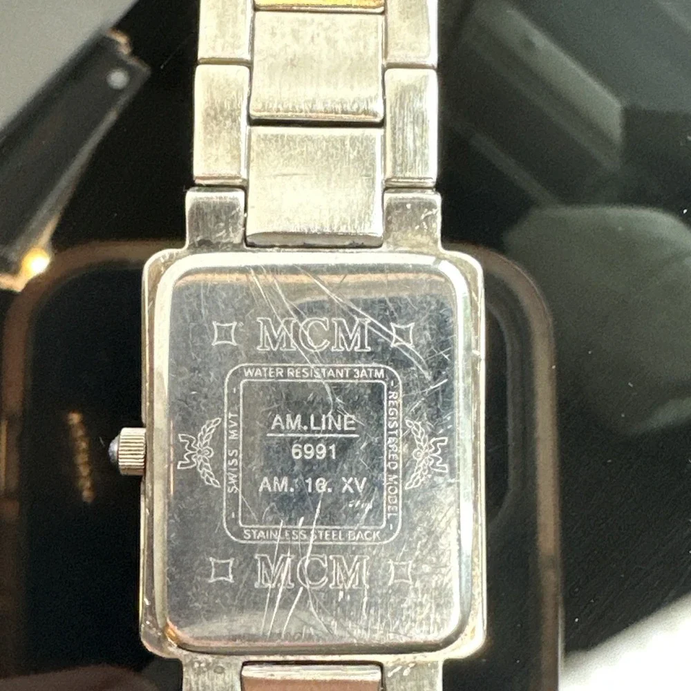 MCM AM.LINE 6991‎ Women's Stainless Steel Quartz Watch Swiss Movement